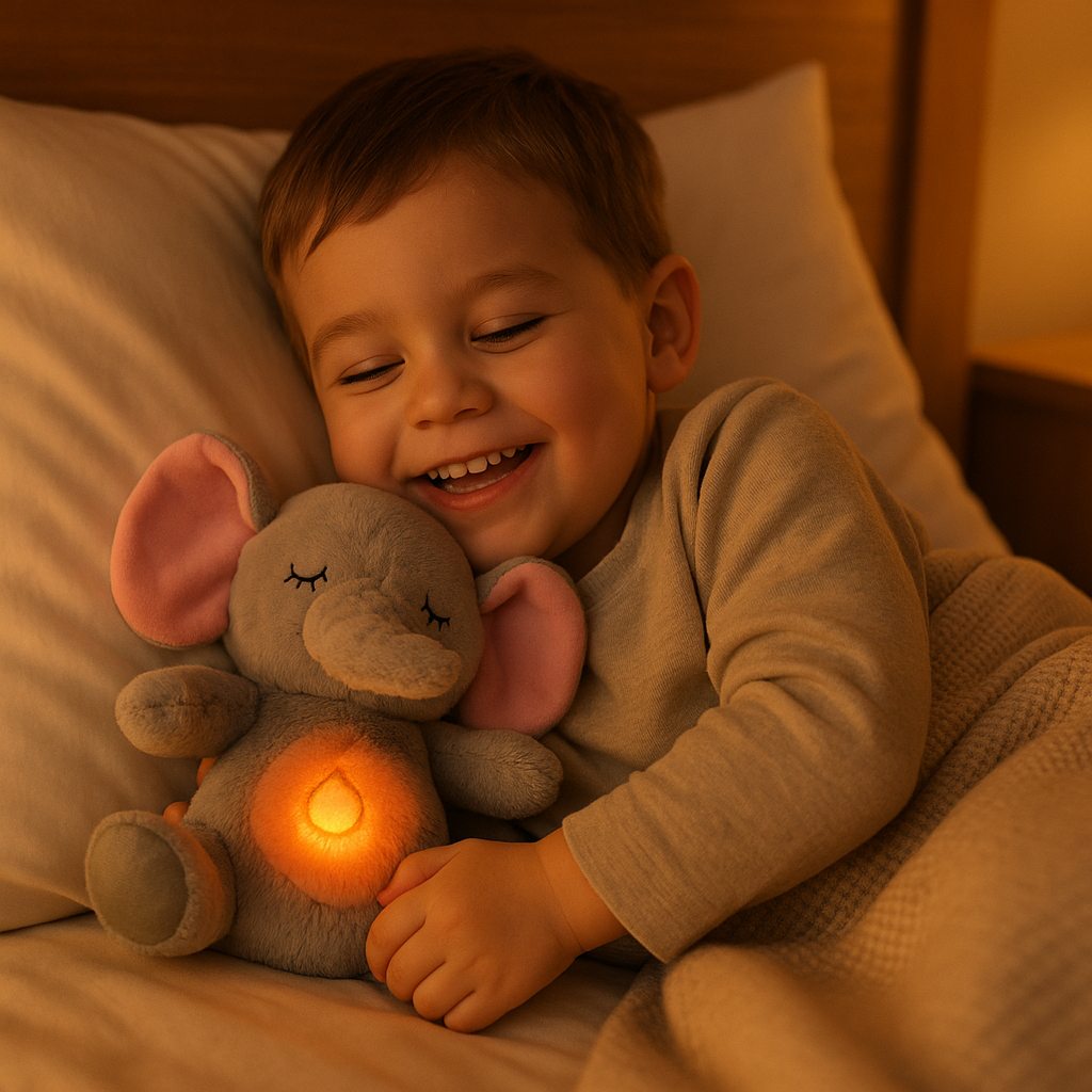 soothing musical plush toy