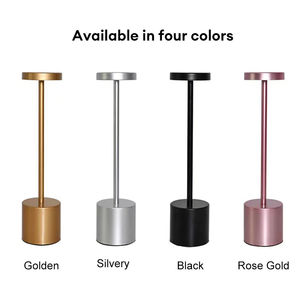 4 available colors for the Touch Sensor LED Table Lamp
