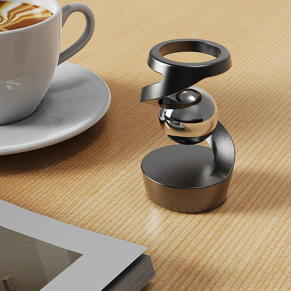 Gravity Defying Kinetic Desk Spinner - Calm Your Mind, Upgrade Your Desk