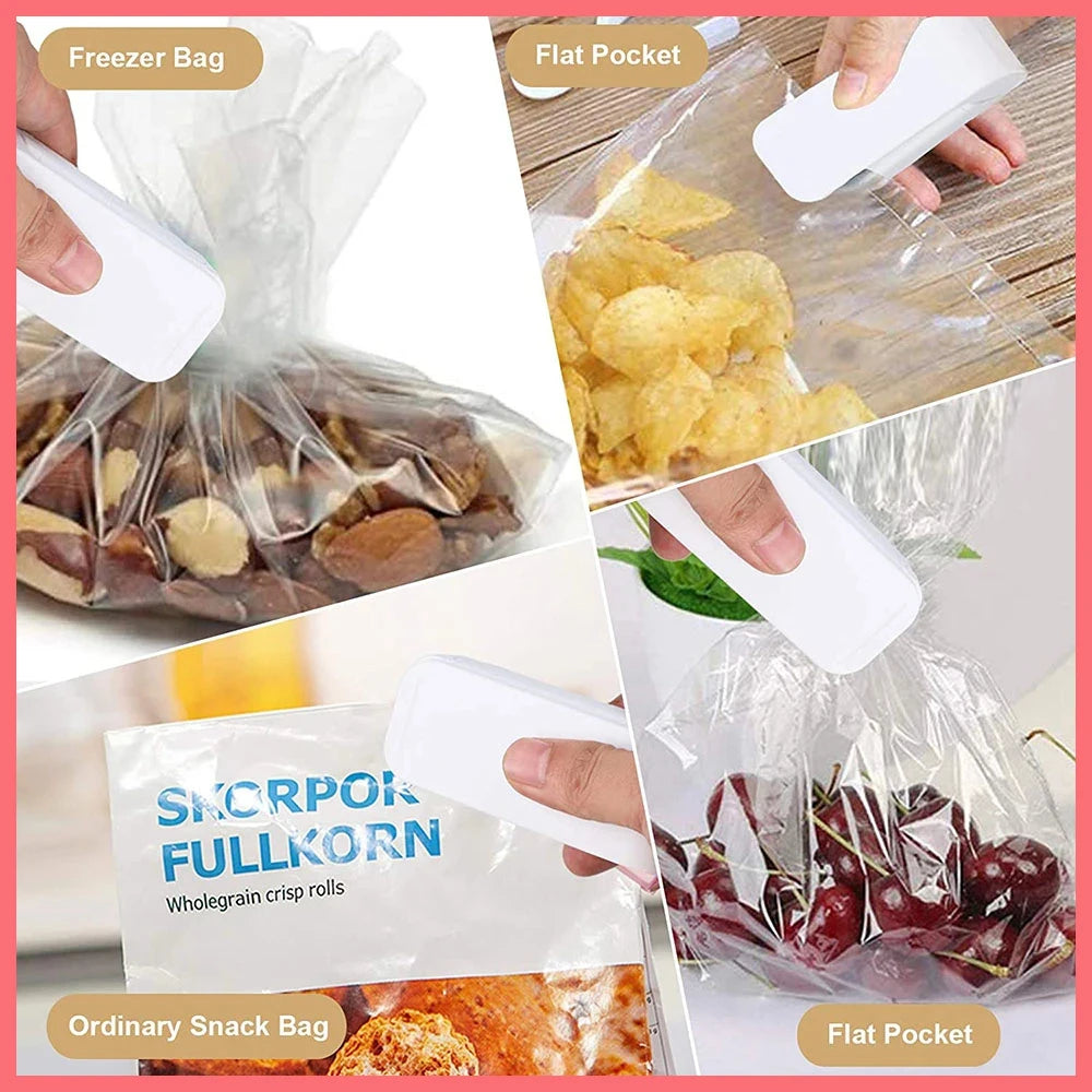 snack sealer can be used on all types of bags