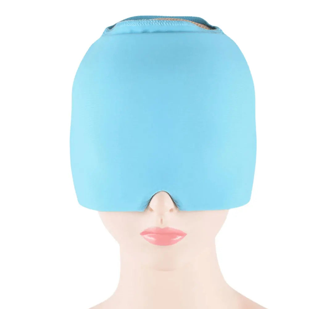 blue migraine relief cap