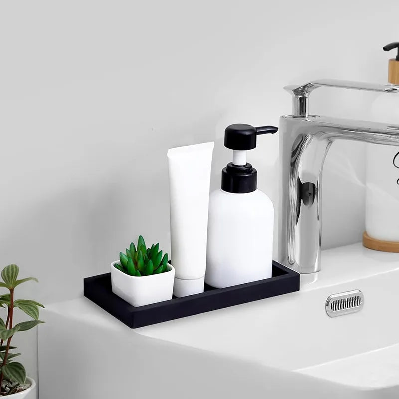 silicon soap tray in bathroom