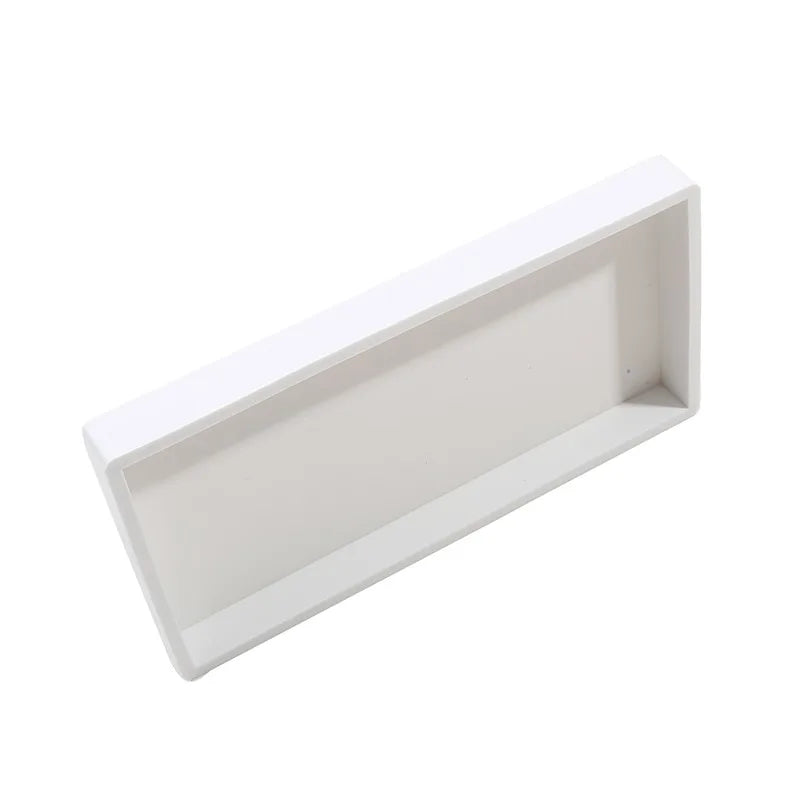 white soap tray