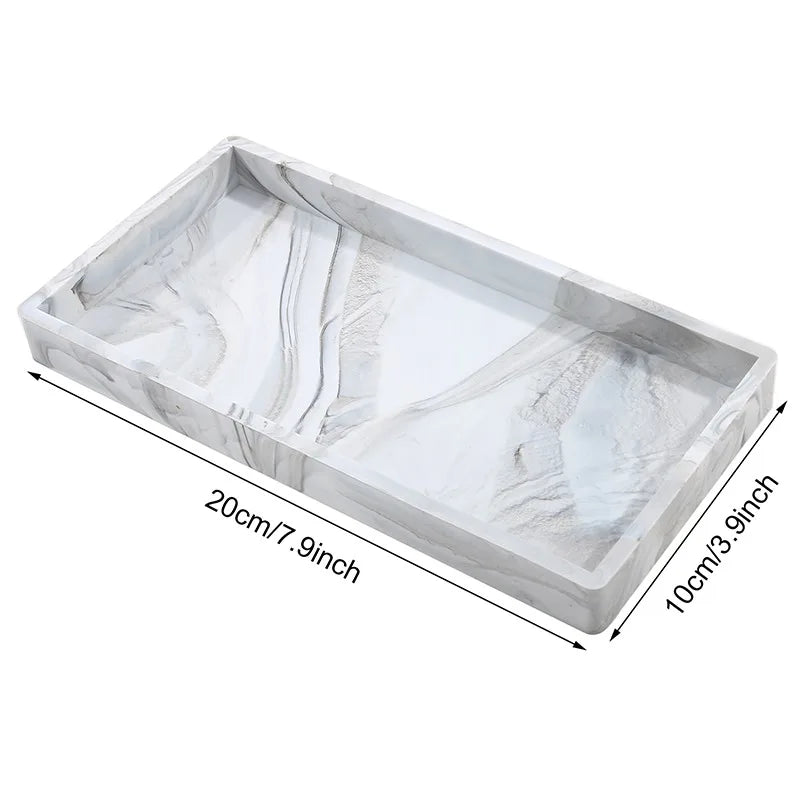 marble silicon soap tray