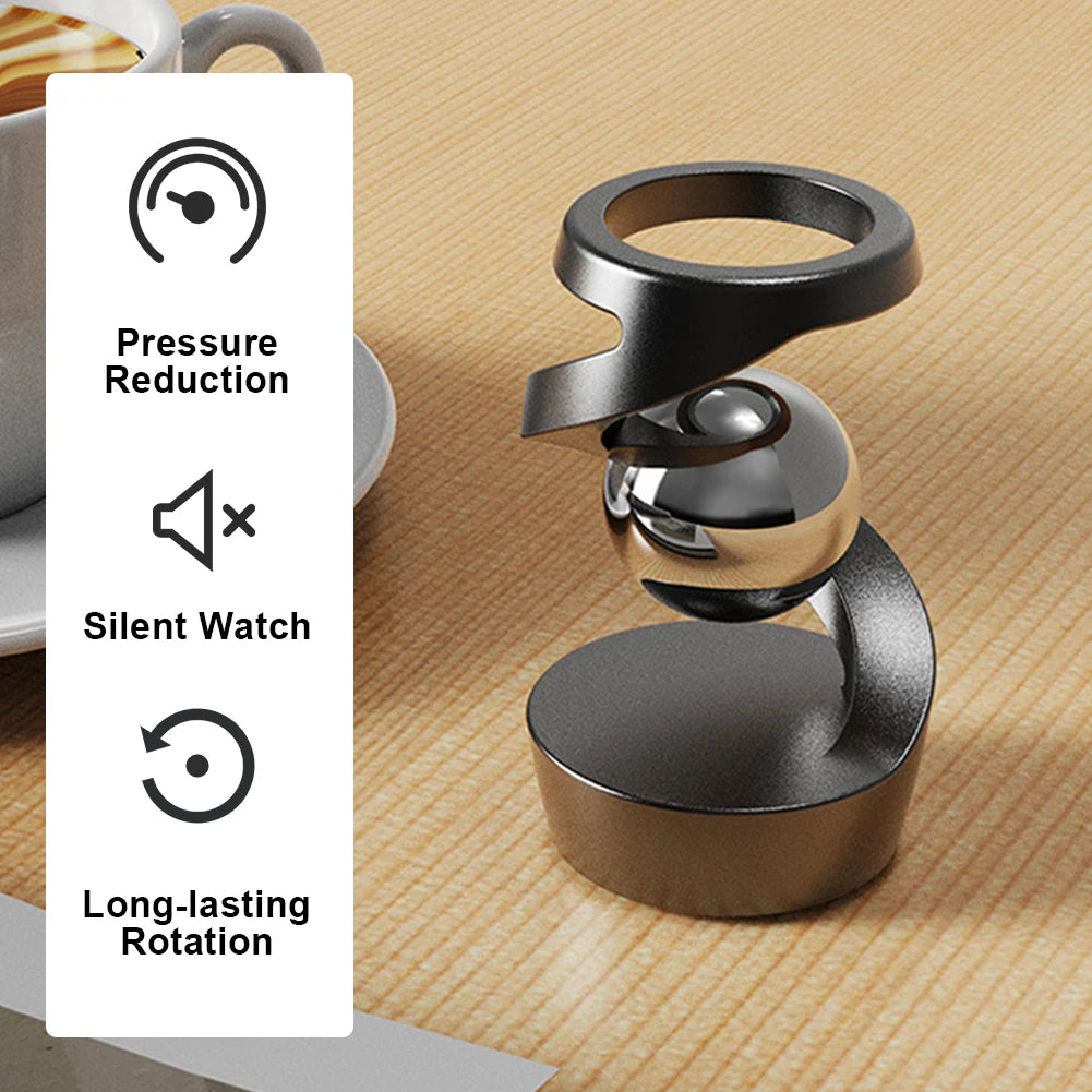 Gravity Defying Kinetic Desk Spinner - Calm Your Mind, Upgrade Your Desk