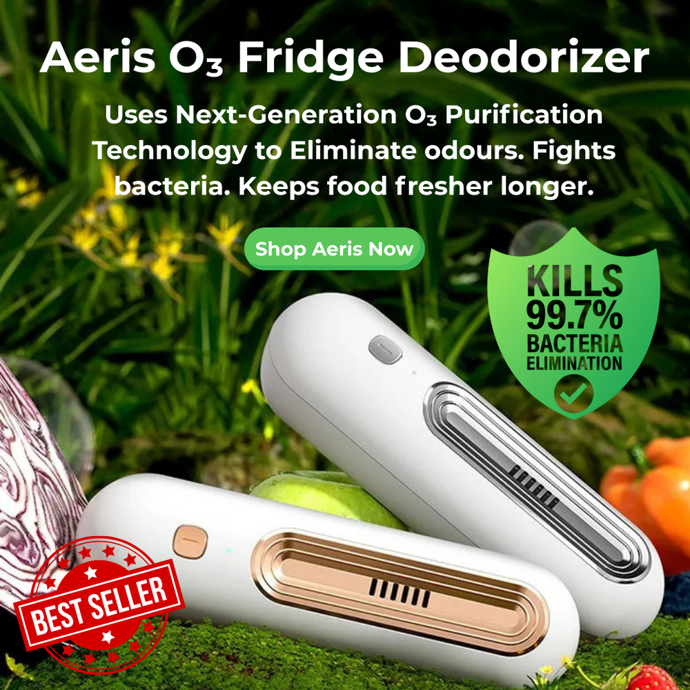 Aeris O₃ Fridge Deodorizer & Air Purifier