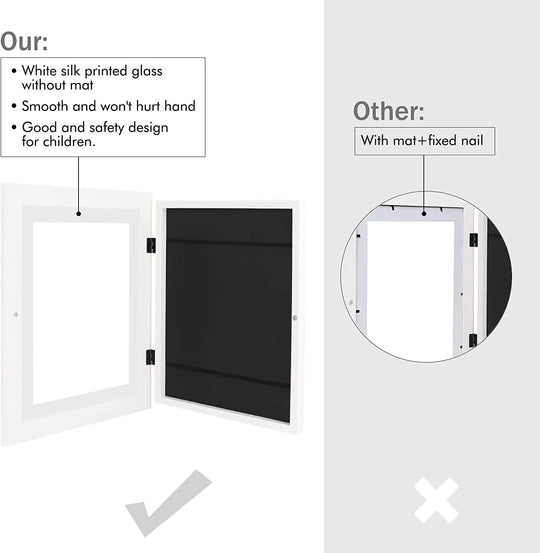 ours verses other changeable art frame