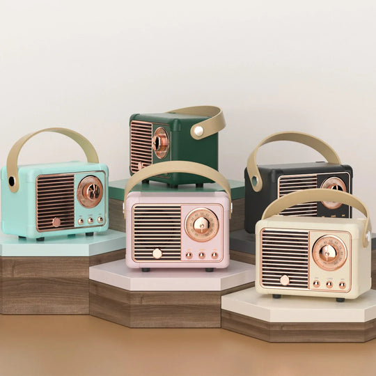 retro bluetooth speaker