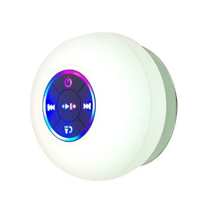 white bluetooth speaker
