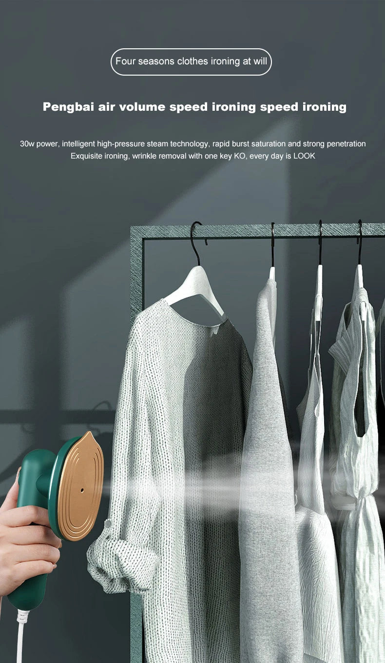 hang iron with the mini steam iron