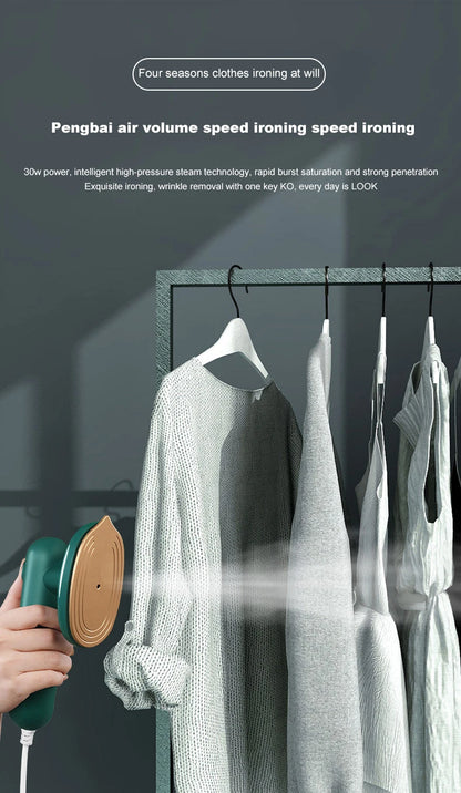 hang iron with the mini steam iron
