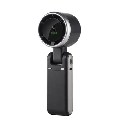 black mini foldable fan
