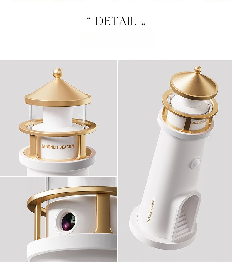 details of lighthouse lamp
