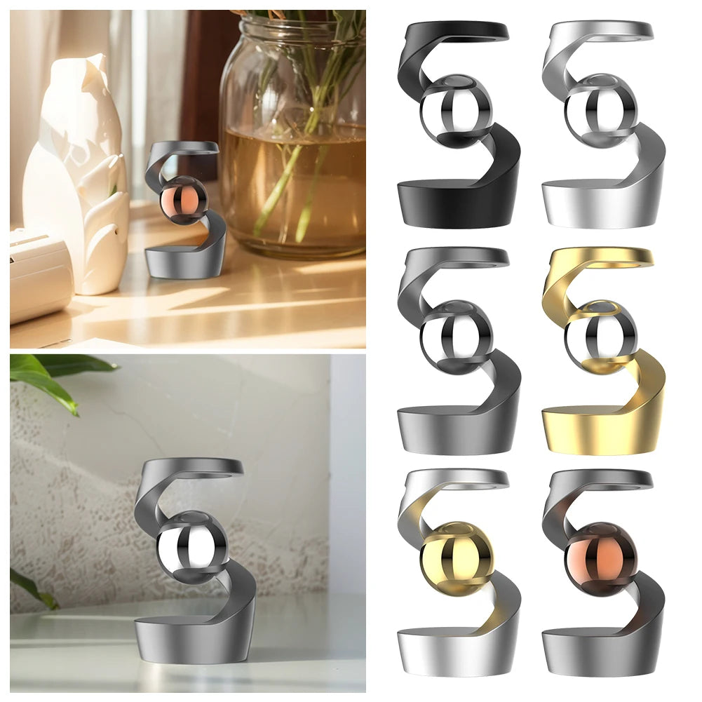 Gravity Defying Kinetic Desk Spinner color options