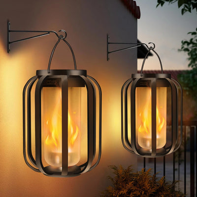 Outdoor LED Solar Flameless Lantern