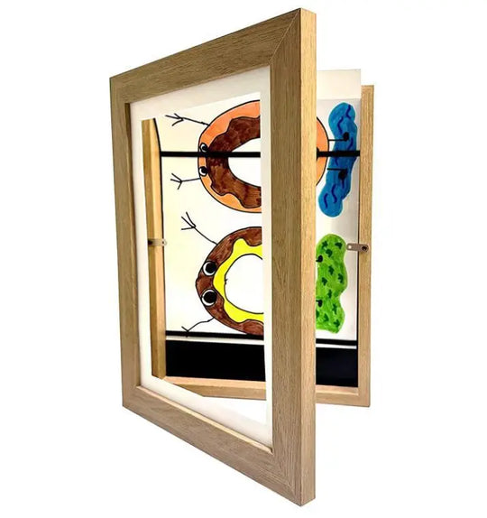 wood kids changeable art frame