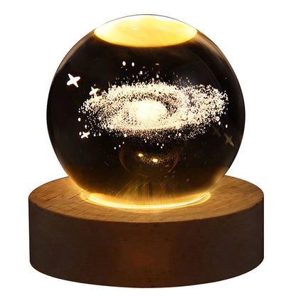 GalaxyGlow™ Crystal Orb Night Light