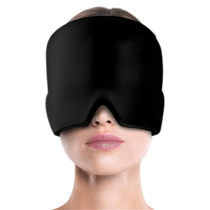 black migraine relief cap