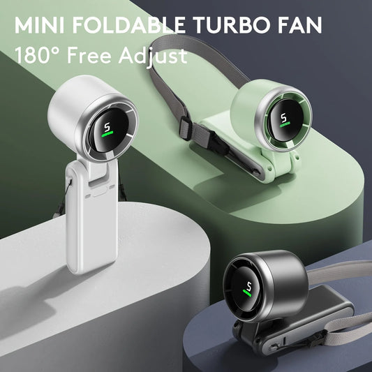 mini foldable turbo fan