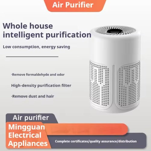 Portable USB Air Purifier with Essential Oil Diffuser – Quiet, Compact & Effective Odor Removal