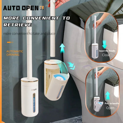 wallmounted toilet brush
