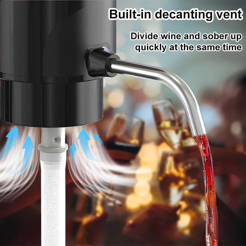 built in decanting vent