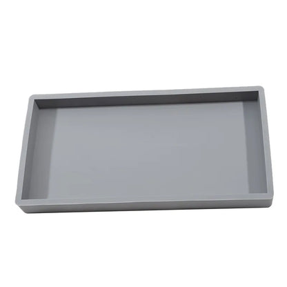 grey silicon soap tray