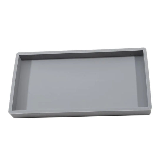 grey silicon soap tray